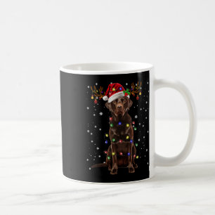 Schokolade Labrador Labrador Weihnachtsbaum Light Kaffeetasse