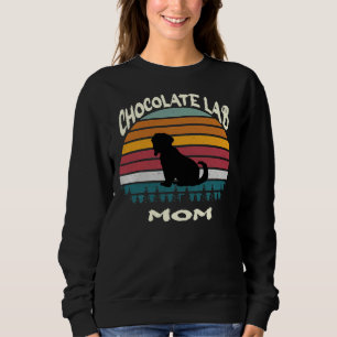 Schokolade Labrador Mama Labrador Mama Labrador Sc Sweatshirt