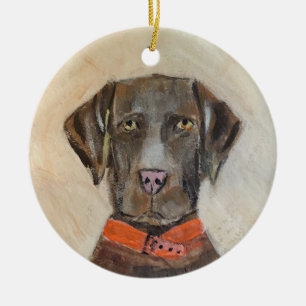 Schokolade Labrador Ornament Hunde Weihnachtsbäum