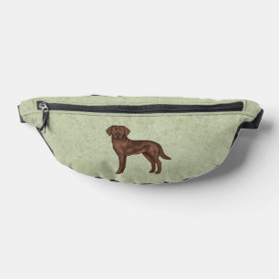 Schokolade Labrador Retriever Braun Labrador Grün Bauchtasche