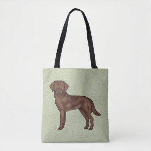 Schokolade Labrador Retriever Braun Labrador Grün Tasche