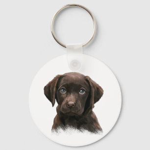Schokolade Labrador Retriever Brown Schlüsselanhänger
