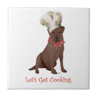 Schokolade Labrador Retriever Cooking