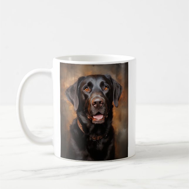 Schokolade Labrador Retriever Kaffeetasse (Links)