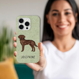 Schokolade Labrador Retriever Labrador Dog Individ Case-Mate iPhone Hülle