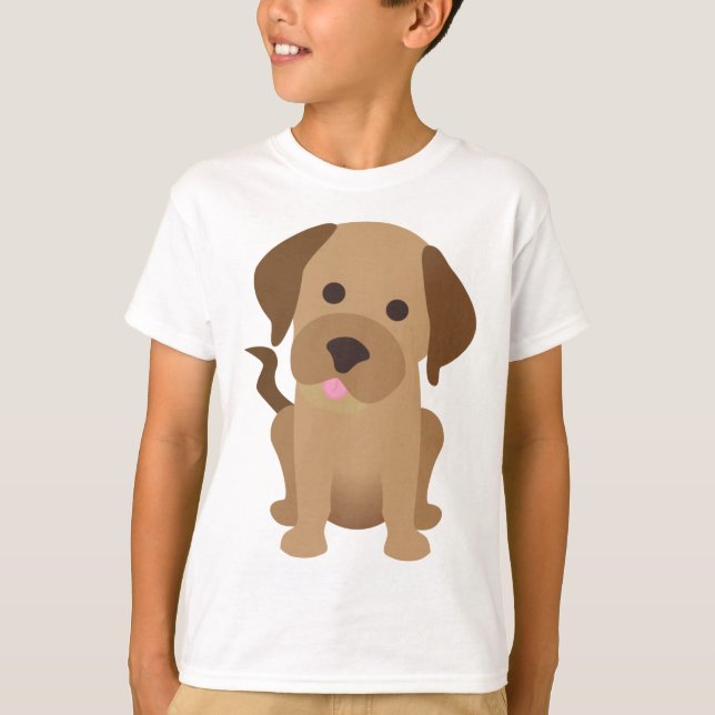 Schokolade Labrador retriever T-Shirt (Vorderseite)