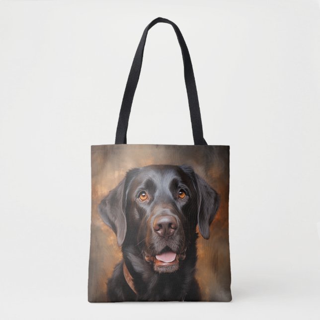 Schokolade Labrador Retriever Tasche (Vorderseite)