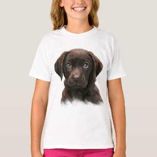 Schokolade Labrador T-Shirt