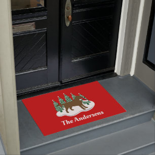 Schokolade Labrador Weihnachten Fußmatte