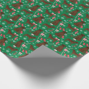 Schokolade Labrador Weihnachten Geschenkpapier