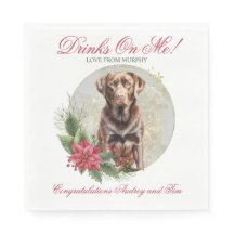 Schokolade Labrador Weihnachten Hochzeit Hund Foto