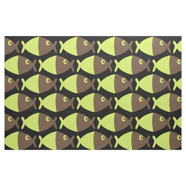 Schokolade Limon Stoff (Fat Quarter (45,7 x 55,9 cm))