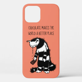 Schokolade Lover Design - Funny Cat Character Case-Mate iPhone Hülle