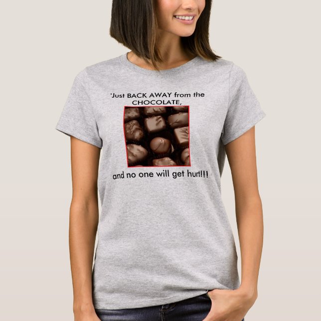 Schokolade Lover T-Shirt (Vorderseite)