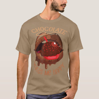 Schokolade macht mich zum Tag der Nationalschokola T-Shirt