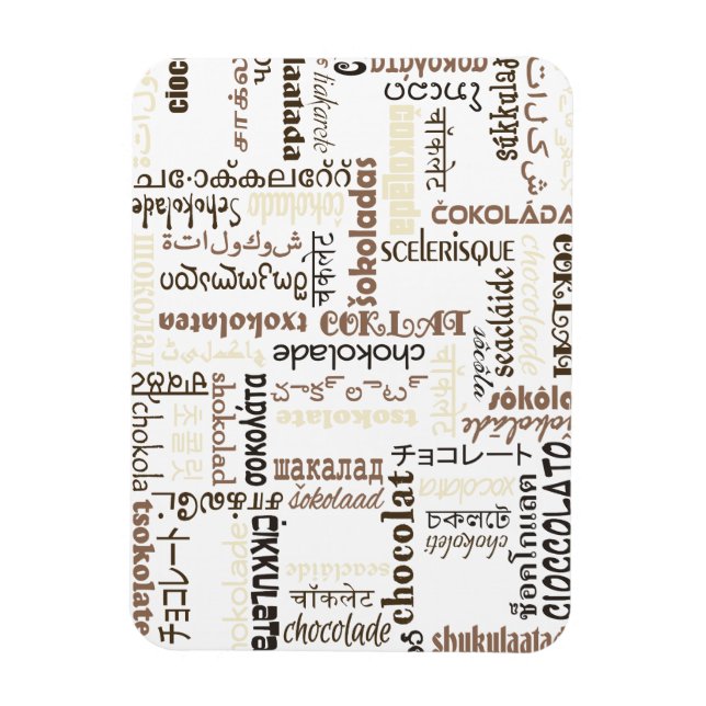 Schokolade Magnet (Vertikal)