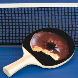 Schokolade Mattiert-gelber Kuchen Donut 1-seitige  Tischtennis Schläger