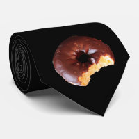 Schokolade, Mattiert-Gelbkuchen Donut mit Biss-Out