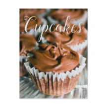 Schokolade Mattierte Cupcakes Lebensmittel Foto Le