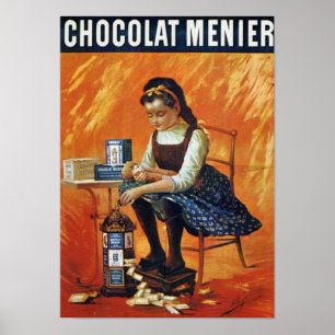 Schokolade Menier Poster