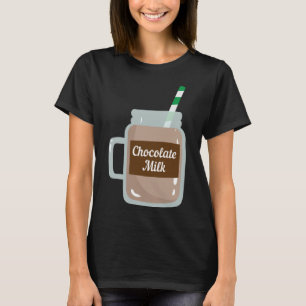 Schokolade Milch Niedliche Molkereiliebhaber Funny T-Shirt