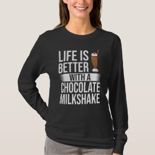 Schokolade Milchshake Milch Choco Shake Drink T-Shirt