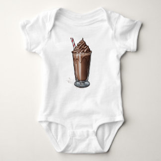 Schokolade Milkshake Baby Bodysuit Strampler