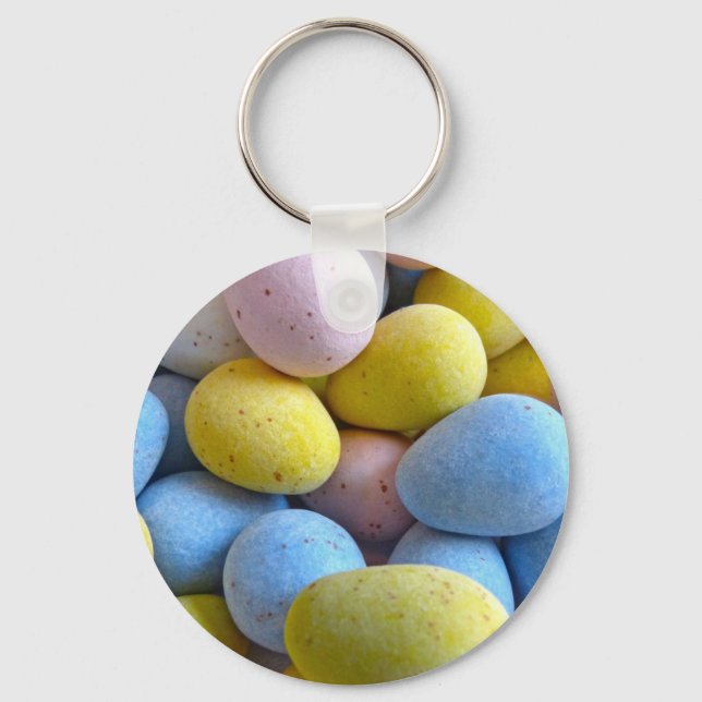 Schokolade-Mini-Eier Schlüsselanhänger (Vorderseite)