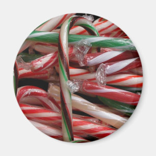 Schokolade Minze Candy Canes Holiday Festival Magnet