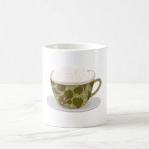 Schokolade mit Marshmallows Kaffeetasse