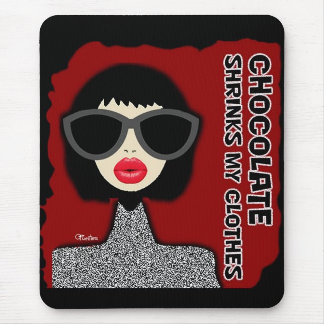 Schokolade Mousepad (Vorne)