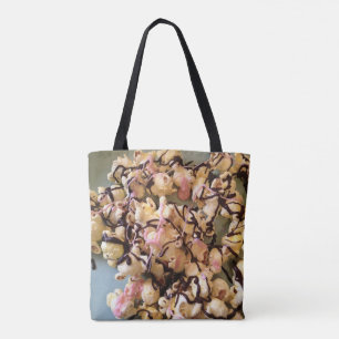 Schokolade nieselte gesalzenes Popcorn Tasche