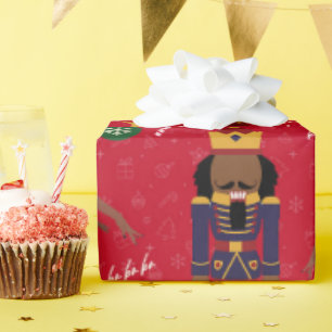 Schokolade Nutcracker-Geschenkwrap Geschenkpapier