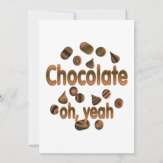 Schokolade Oh, ja (Vorderseite)