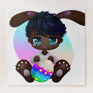 Schokolade Ostern Melanin Bunny Baby Rabbit Melani