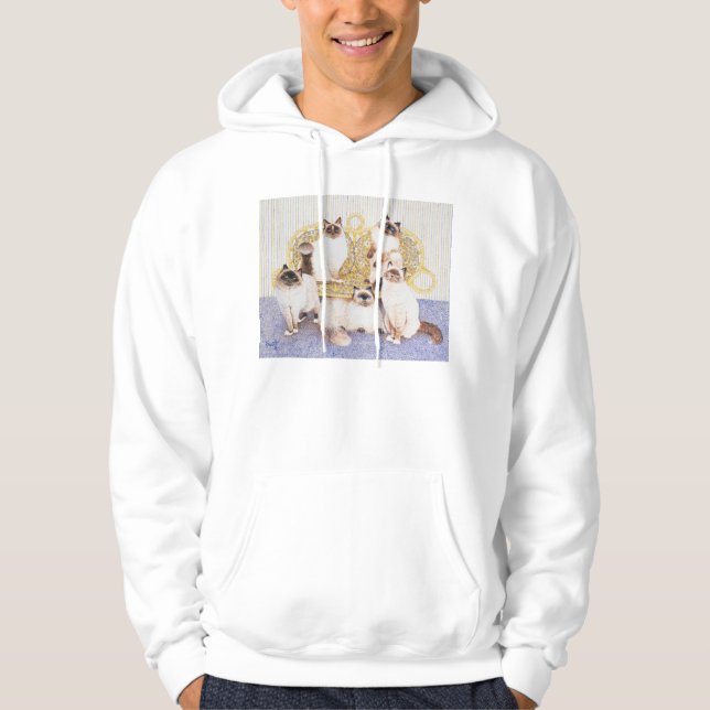 Schokolade sahnt hoodie (Vorderseite)