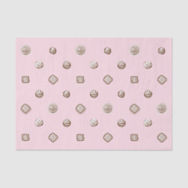 Schokolade Seidenpapier (Vorderseite)