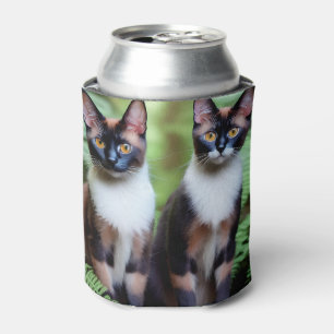 Schokolade Siamkatze Zwillinge, Dosen kühlen Dosenkühler