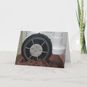 "Schokolade-Skidmarks" Karte erhalten