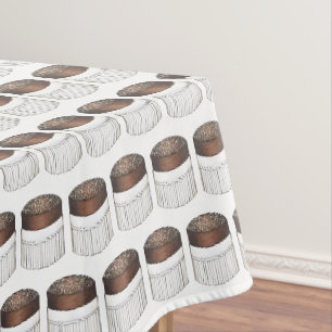 Schokolade Soufflé Französisch Konditorei Dessert Tischdecke