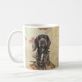 Schokolade-Spaniel-Welpe Kaffeetasse
