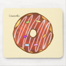 Schokolade Sprinkle Donut