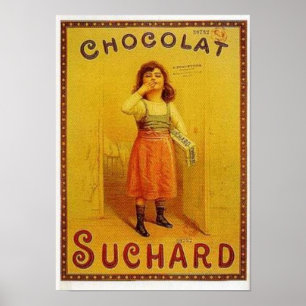 Schokolade Suchard Vintage und Poster