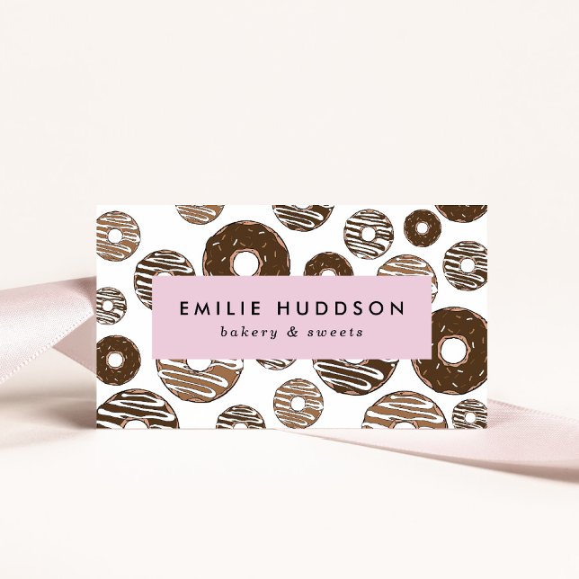 Schokolade, Süßigkeiten, Kuchenladen, Konditorei Visitenkarte (Von Creator hochgeladen)