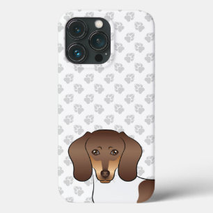Schokolade & Tan Pied Kurze Dackel Case-Mate iPhone Hülle