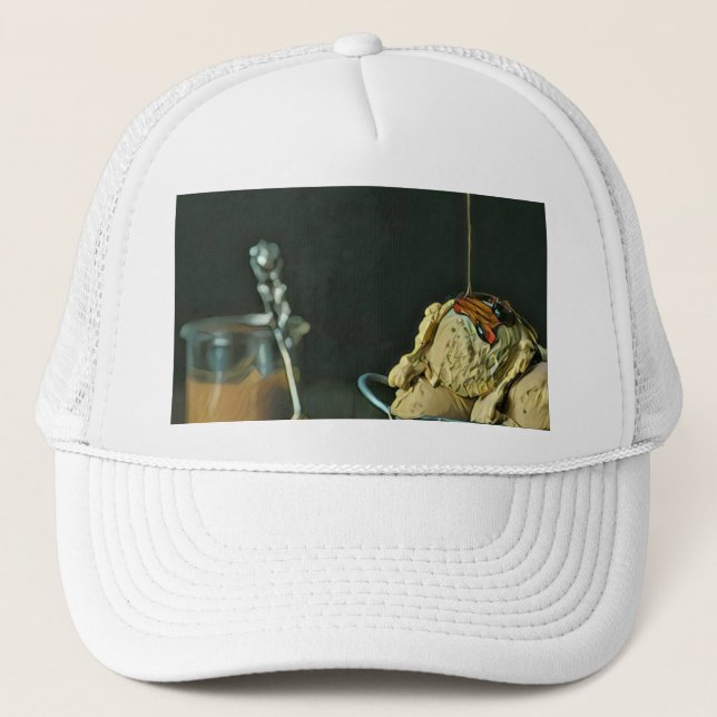 Schokolade Truckerkappe (Vorderseite)