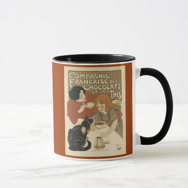 Schokolade und Tees Kaffeetasse (Rechts)