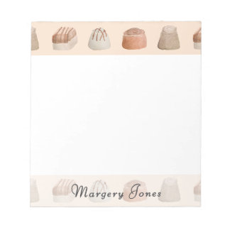 Schokolade Wasserfarbe Benutzerdefiniert Notizblock