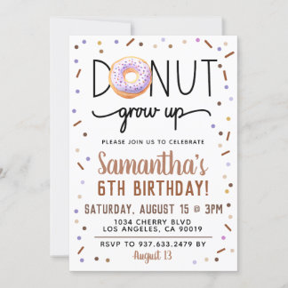 Schokolade wird zum Geburtstag eingeladen Einladung