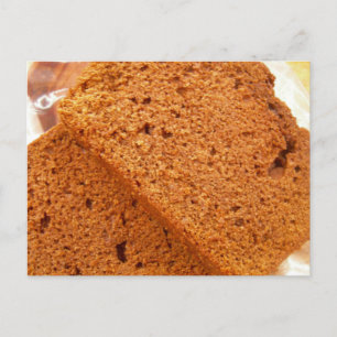 Schokolade Zucchini Brot Postkarte